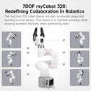 Brazo robótico colaborativo MyCobot 320 M5 con capacidad de carga de 1 kg