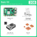 Carte Raspberry Pi 5 (plusieurs kits avec différents accessoires au choix)