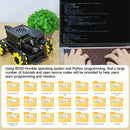 Coche robot Raspbot V2 AI Vision para Raspberry Pi 5