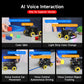 Voiture robotisée Raspbot V2 AI Vision pour Raspberry Pi 5