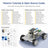 Yahboom Mini Wheeled Robot Car Chassis Kit