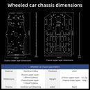 Yahboom MSPM0 Smart Robot Car Aluminum Alloy Chassis Kit