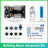 Yahboom Building Block Advanced Kit with components like expansion board, battery, and sensors 
