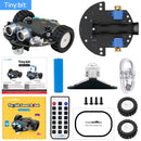 Yahboom Tiny:bit/Tiny:bit Plus smart car compatible with Micro:bit V2/1.5