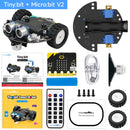 Yahboom Tiny:bit/Tiny:bit Plus smart car compatible with Micro:bit V2/1.5
