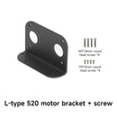 Yahboom Geared Encoder Motor Brackets