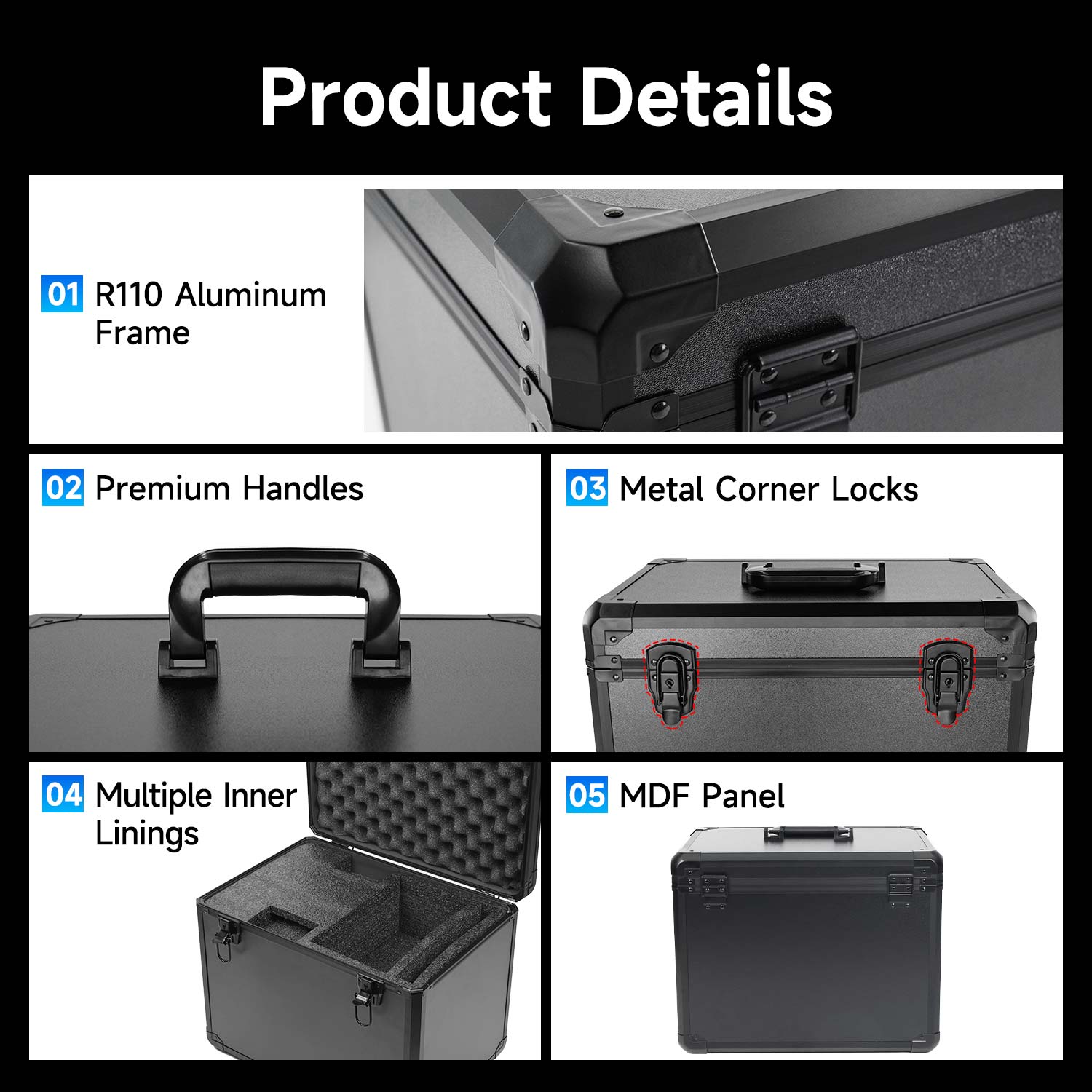 Yahboom robot carrier case for transport & shipping