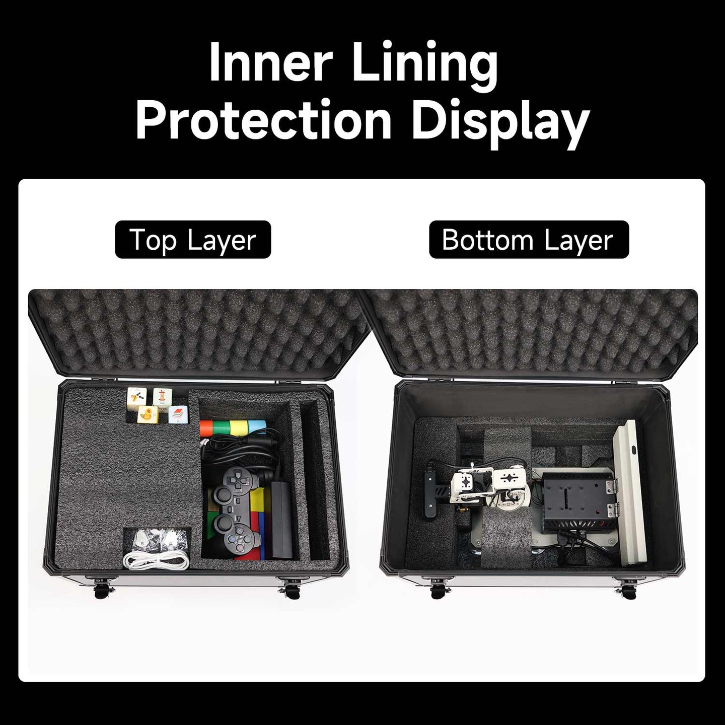 Yahboom robot carrier case for transport & shipping