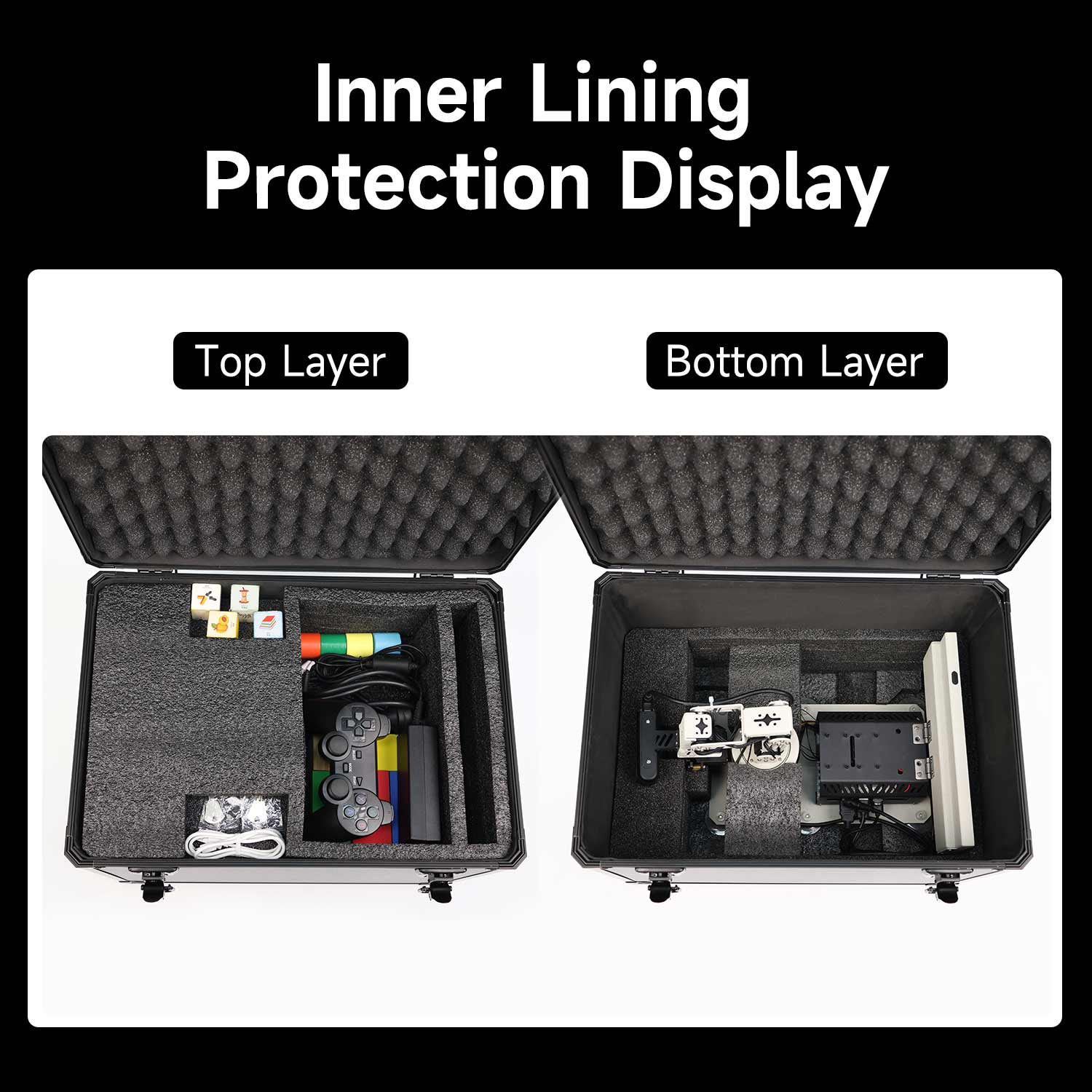 Yahboom robot carrier case for transport & shipping
