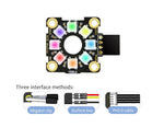 Yahboom Colorful RGB light halo module compatible with alligator clip/DuPont line/PH2.0 cable - Yahboom