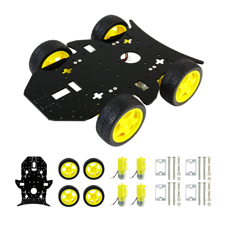 Yahboom 4WD acrylic chassis kit - Yahboom