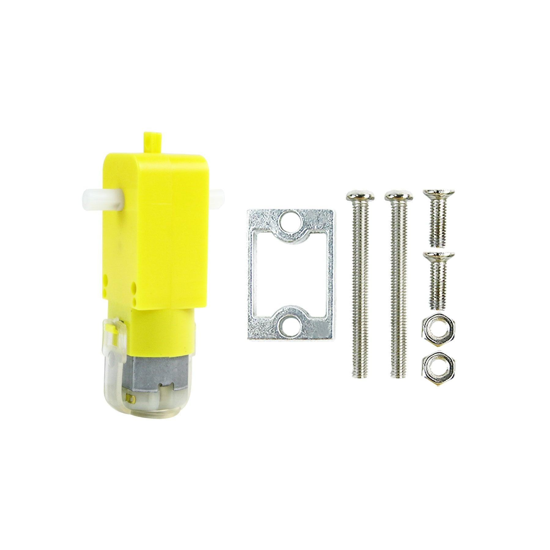 Yahboom TT DC Gear Motor with high-quality carbon brushes with XH2.54 terminal - Yahboom
