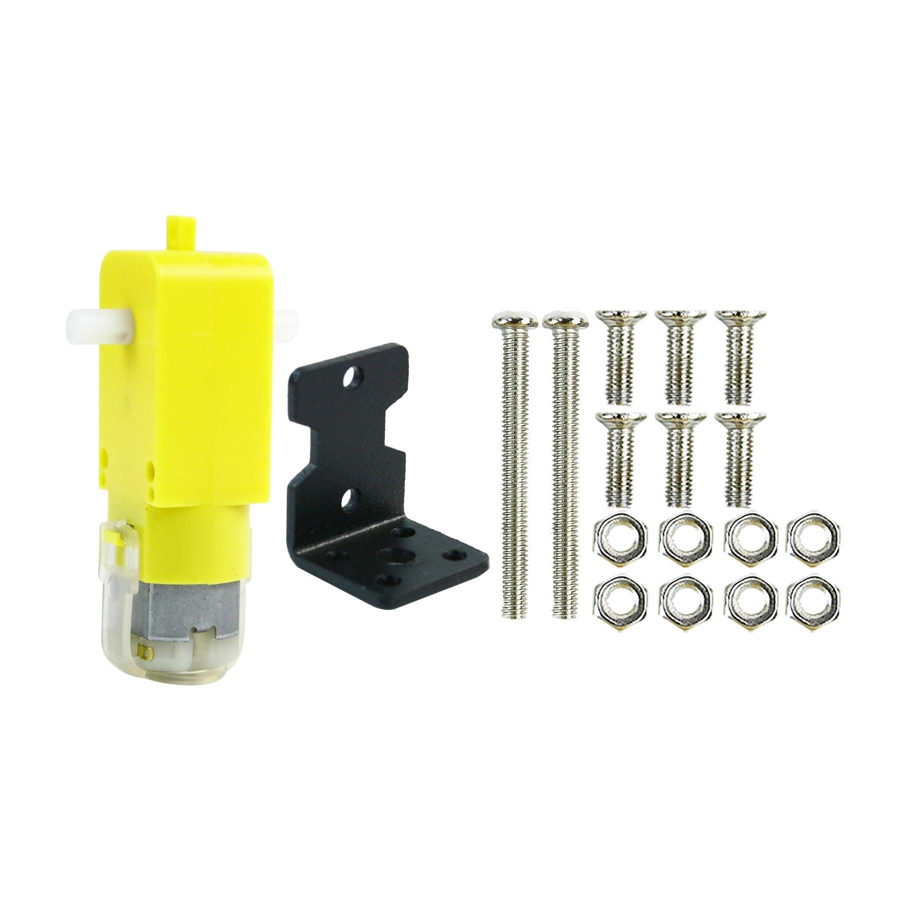 Yahboom TT DC Gear Motor with high-quality carbon brushes with XH2.54 terminal - Yahboom