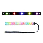 5PCS/14PCS Lamp programmable RGB Light Bar Strip for Robot can support RaspberryPi Microbit - Yahboom