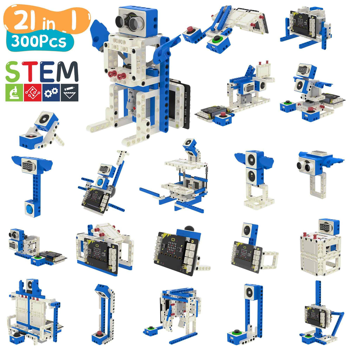 Yahboom World of Module Programmable Sensor Kit for Micro:bit V2 board