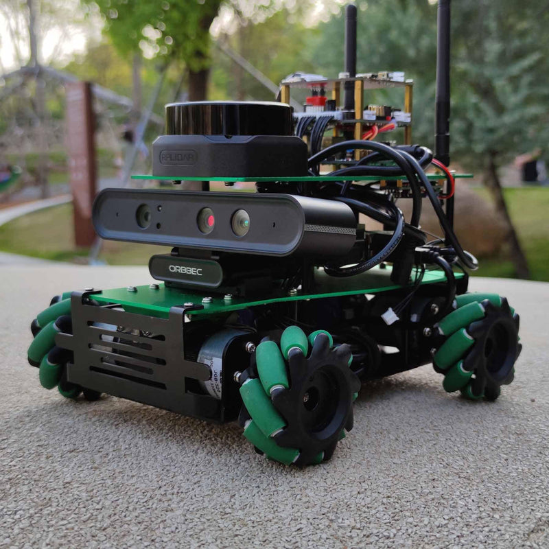ROSMASTER X3 ROS Robot with Mecanum Wheel for Jetson NANO 4GB/Xavier NX/TX2 NX/RaspberryPi 4B - Yahboom