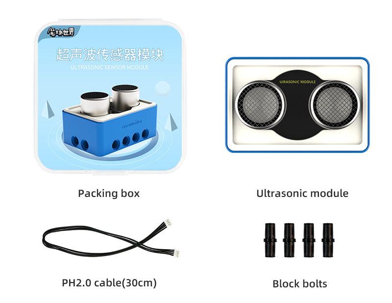 World of Module Series optional building block sensor kit compatible with Micro:bit V2/V1.5 Arduino UNO Raspberry Pi Pico - Yahboom