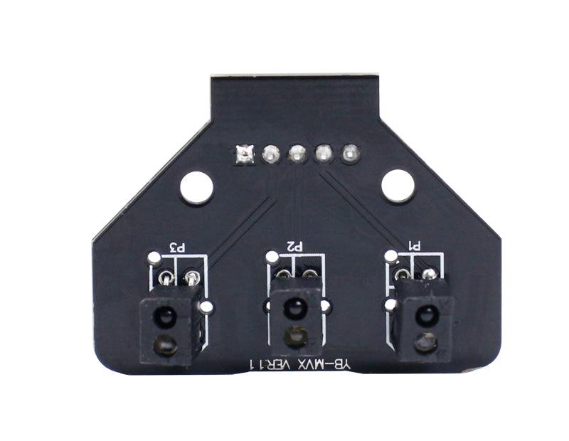 Yahboom 3-Channel Infrared Tracking Sensor Module for Arduino Car