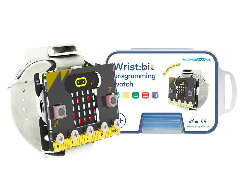 Yahboom Wrist:bit wearable watch kit based on BBC Micro:bit V2/V1.5 board - Yahboom