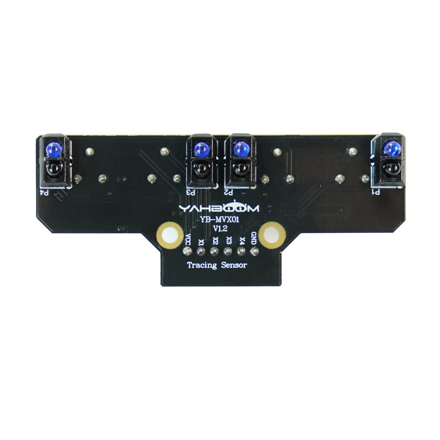 Module de capteur de suivi infrarouge à 4 canaux Yahboom (port XH2.54-6 broches)