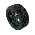 Yahboom 65mm Rubber Wheel Tire Compatible with TT Motor for Smart Car - Yahboom
