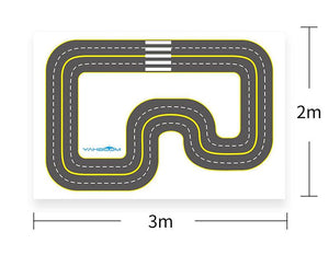 Yahboom AI visual automatic drive track map for Jetbot - Yahboom