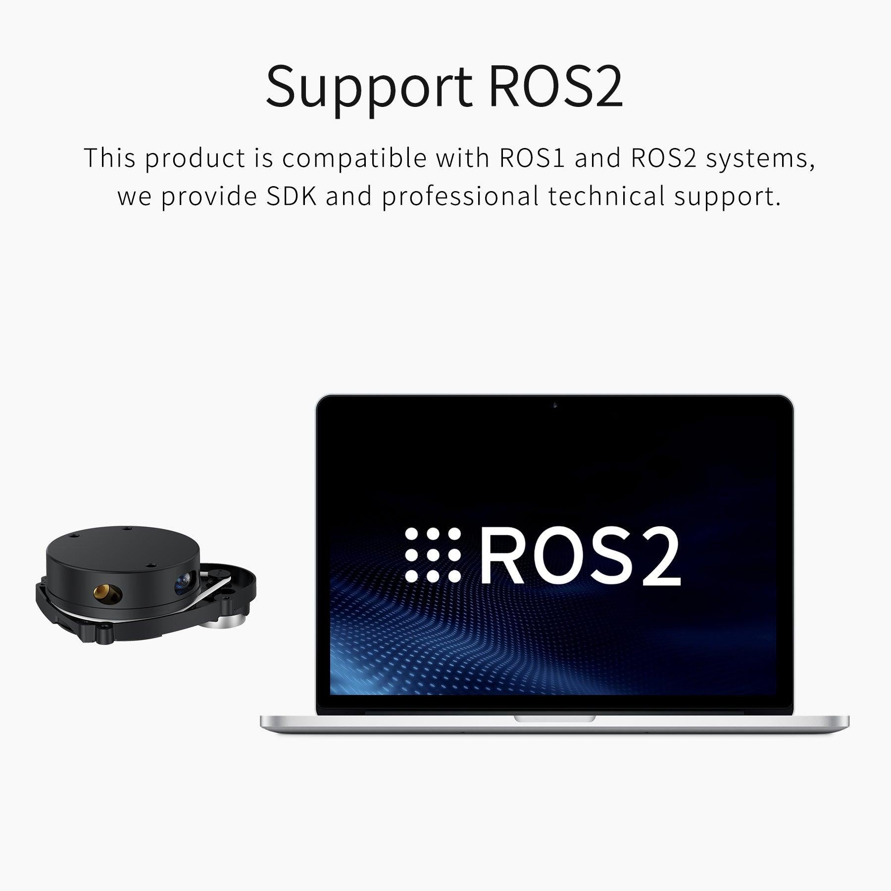 YDLIDAR X3 Lidar TOF 360° Scanning Ranging Sensor 8m for ROS Robotics support ROS1 ROS2 - Yahboom