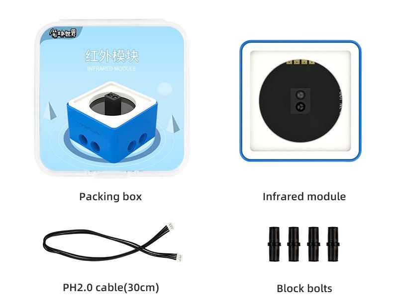 World of Module Series optional building block sensor kit compatible with Micro:bit V2/V1.5 Arduino UNO Raspberry Pi Pico - Yahboom