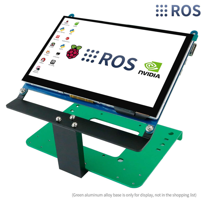 7 inch display screen metal bracket stand for ROS robot - Yahboom