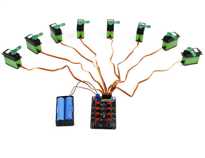 Yahboom 8-channel PWM servo control debugging board for DIY smart robotics - Yahboom