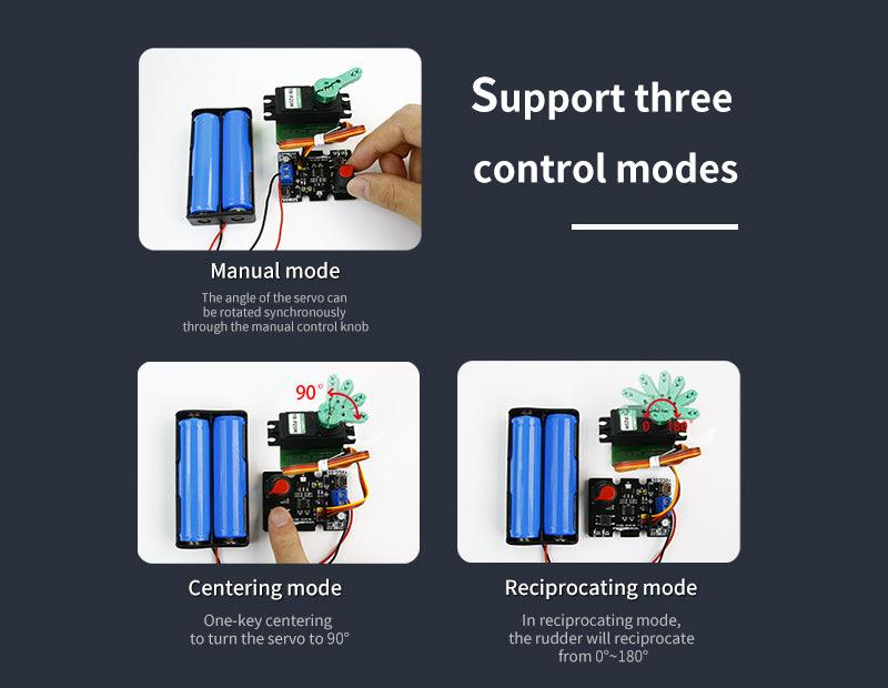 Yahboom Single-channel dual PWM servo control debugging board for DIY smart robotics - Yahboom