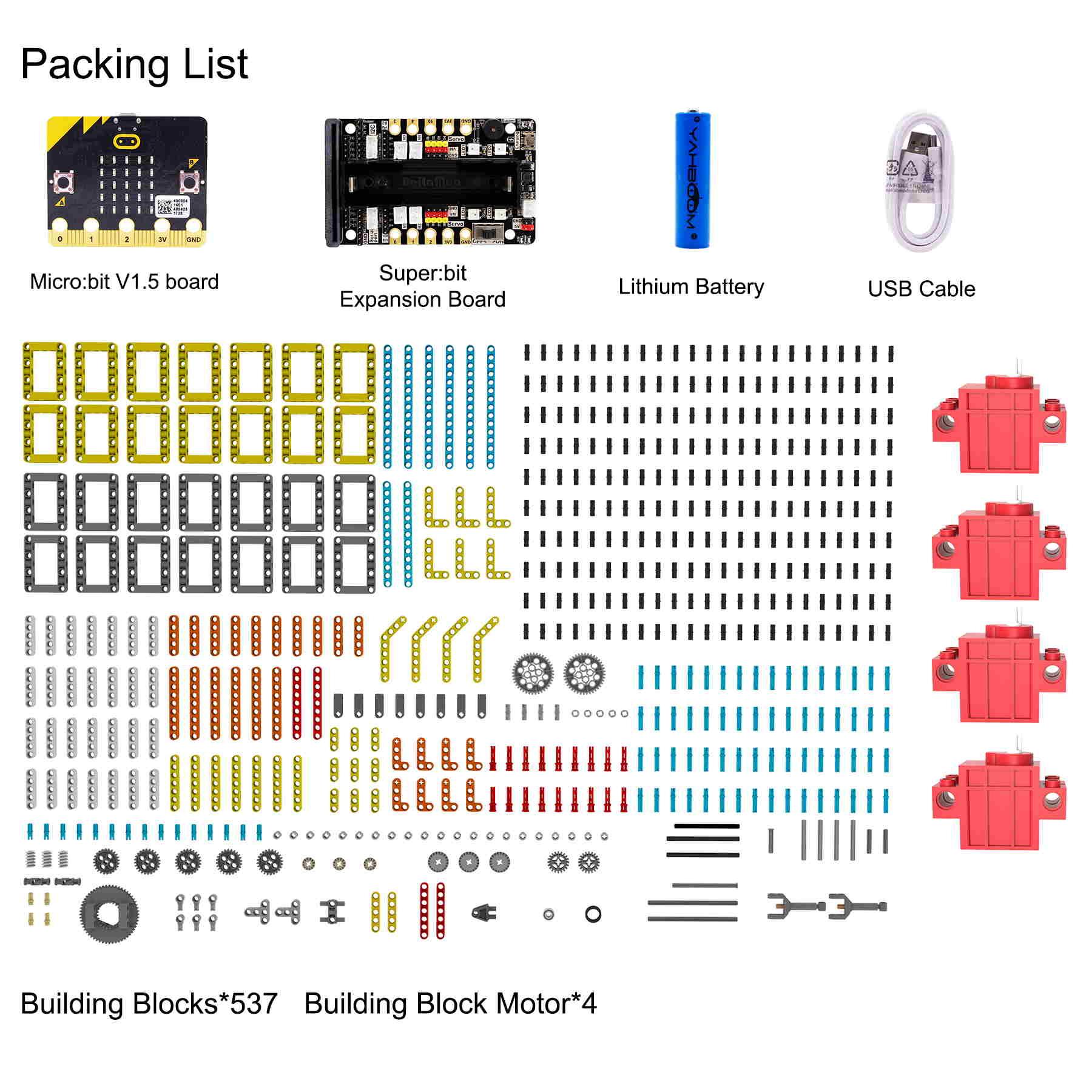 Yahboom programmable Arm:bit based on Micro:bit V2/V1.5 - Yahboom