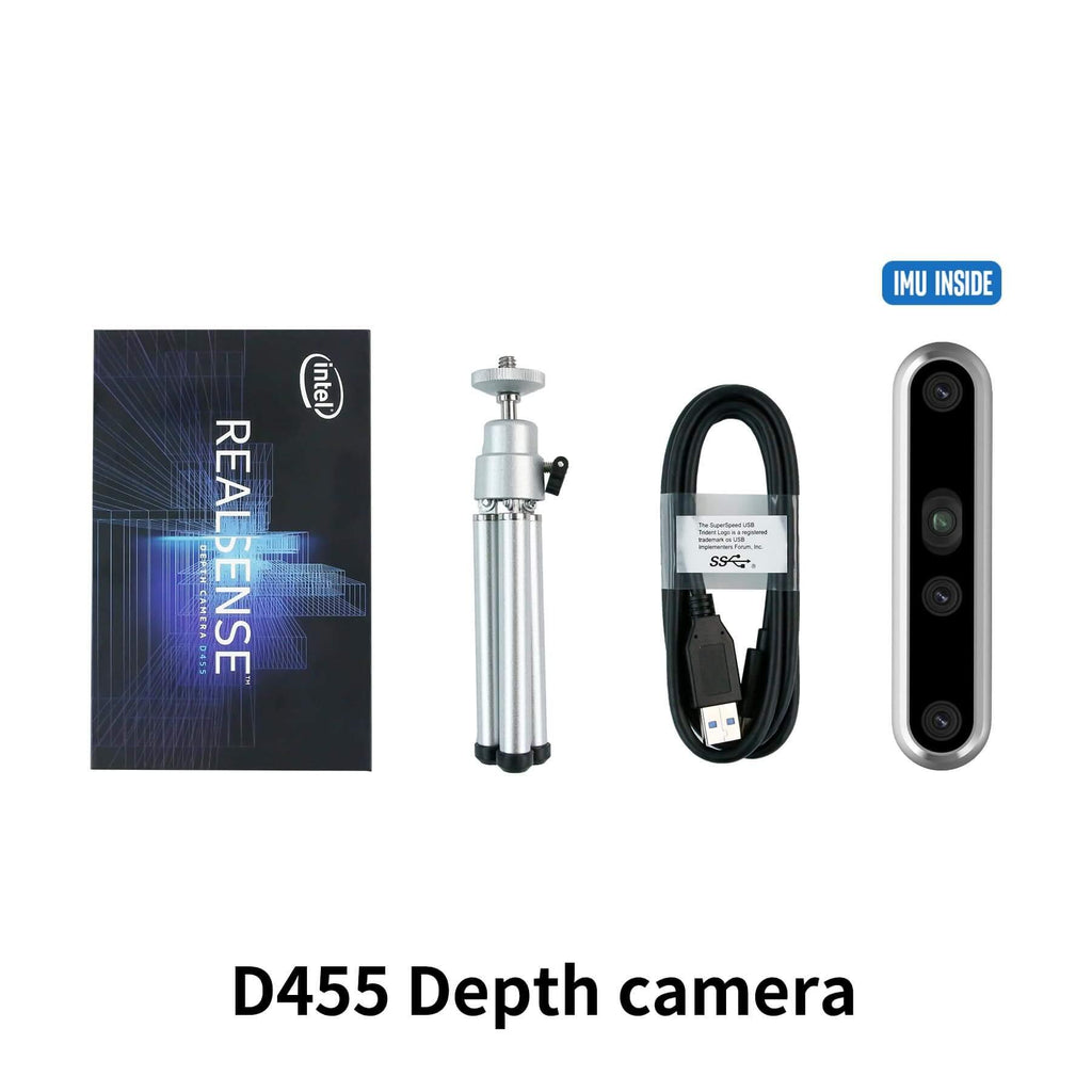 Intel RealSense Depth Camera D435i D455 D435 D415 for ROS ROS2 Robot