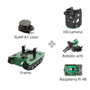 Yahboom ROS Transbot Robot with Lidar Depth camera support Python programming MoveIt 3D mapping for Raspberry Pi - Yahboom