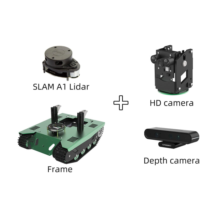 Yahboom ROS Transbot Robot with Lidar Depth camera support Python programming MoveIt 3D mapping for Raspberry Pi - Yahboom