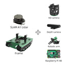 Yahboom ROS Transbot Robot with Lidar Depth camera support Python programming MoveIt 3D mapping for Raspberry Pi - Yahboom