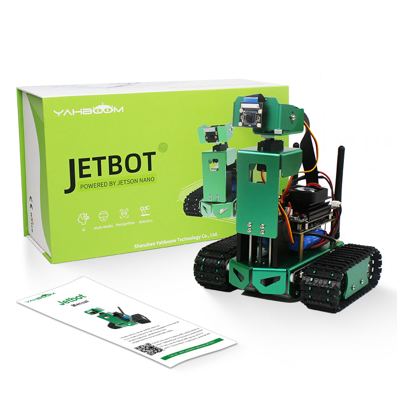 Jetbot AI Robot Car Python programming for JETSON NANO 4GB(A02/B01/SUB)