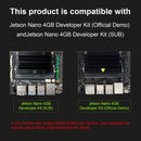 Yahboom DOFBOT Robotic Arm is compatible with Jetson Nano 4GB Official Demo and Developer Kit, which can be purchased or not.