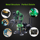 Yahboom DOFBOT AI Robotic Arm is made of green metal oxidized aluminum alloy, which is perfect and durable.