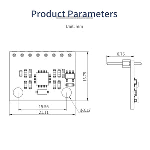 Yahboom MPU6050 3 Axis Acceleration Accelerometer Gyroscope GYRO 6 DOF sensor module