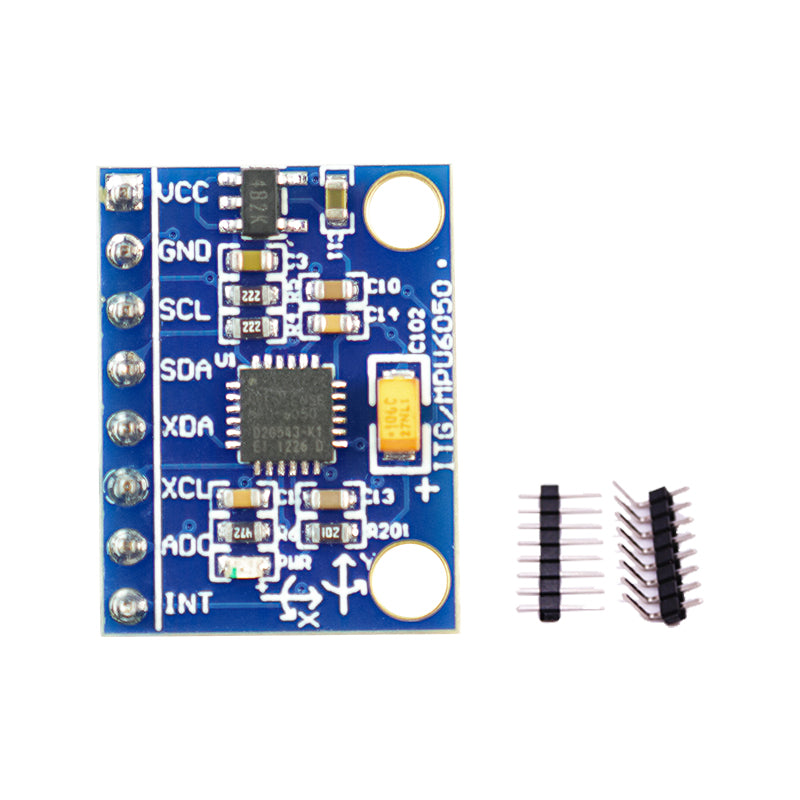 Module de capteur d'accélération gyroscopique à 3 axes Yahboom MPU6050 6 DOF