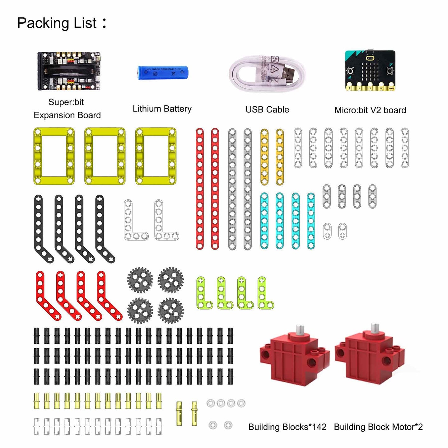 Spider:bit programable de Yahboom basado en Micro:bit V2 V1.5