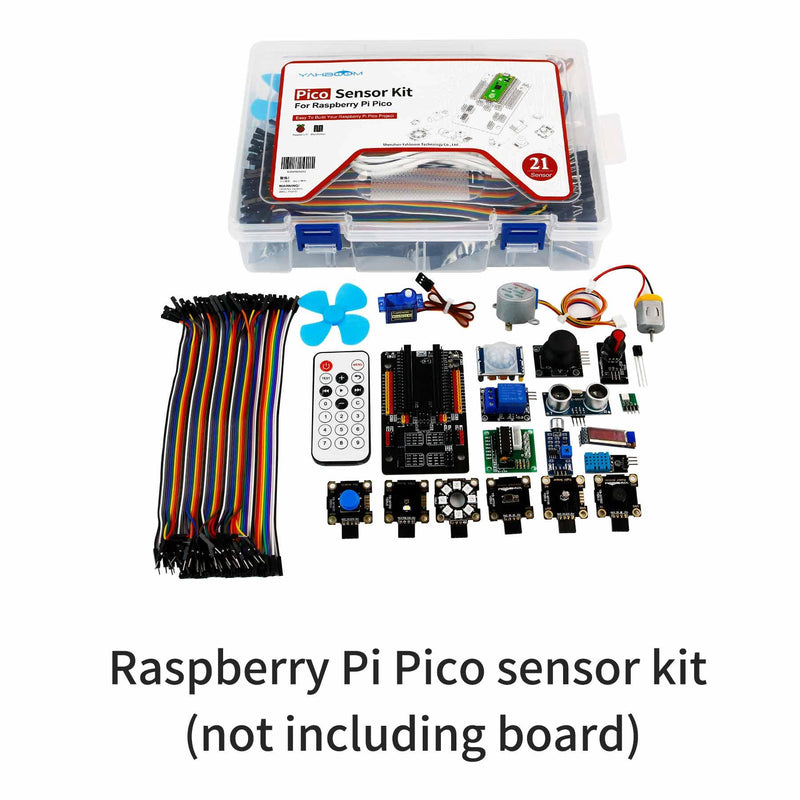 Yahboom sensor kit for Raspberry Pi Pico(Get Started with MicroPython and RP2040) - Yahboom