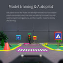 Robot ROSMASTER R2L ROS con estructura Ackermann para Jetson NANO de 4 GB (velocidad máxima: 1,8 m/s)