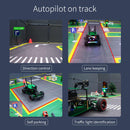 Robot ROSMASTER R2L ROS con estructura Ackermann para Jetson NANO de 4 GB (velocidad máxima: 1,8 m/s)