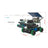 Yahboom ROSMASTER X3 packaging shell and actual product photography with additional dimension data parameters
