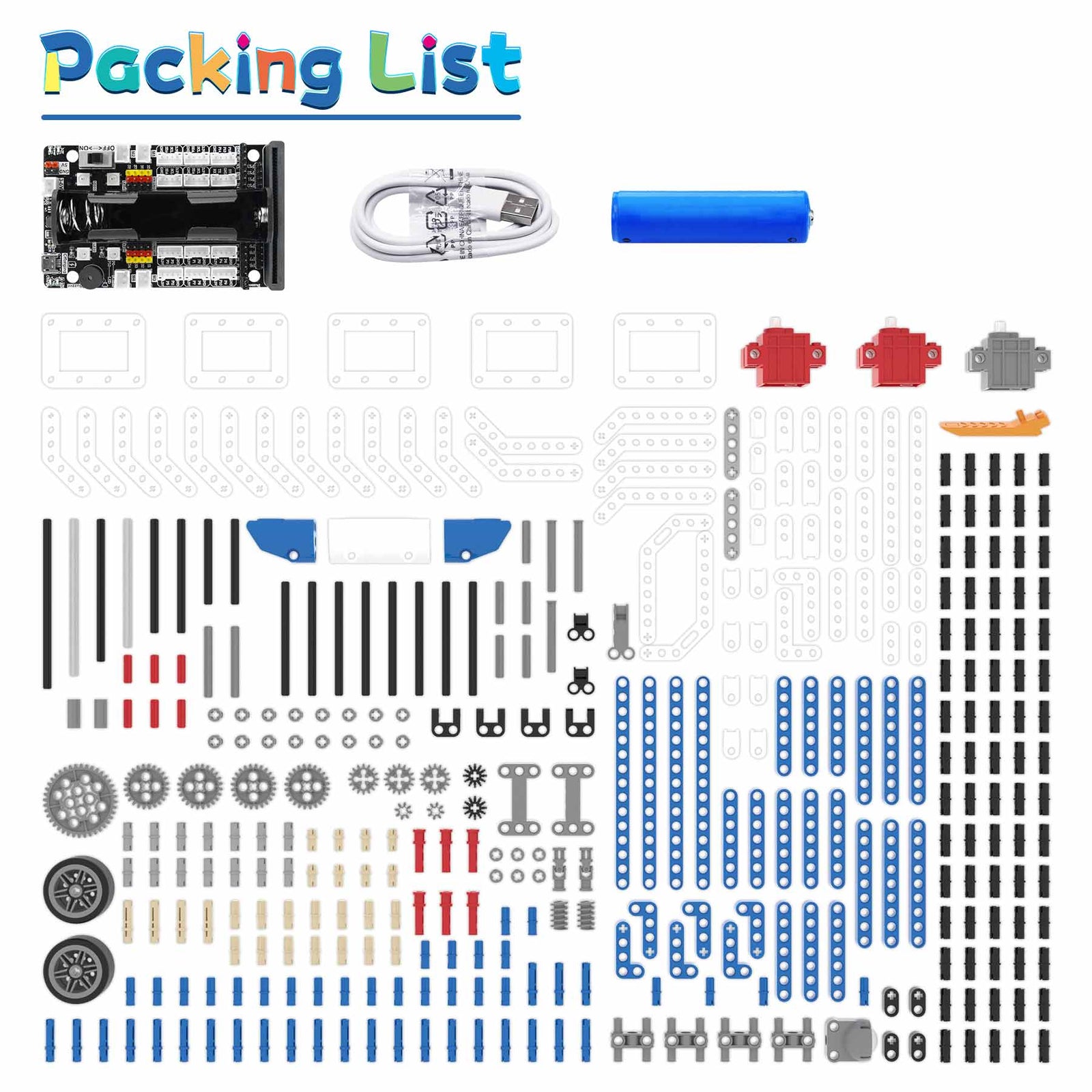 Yahboom 16 In 1 Superkit Programmable LEGO Building Kit For Micro:bit