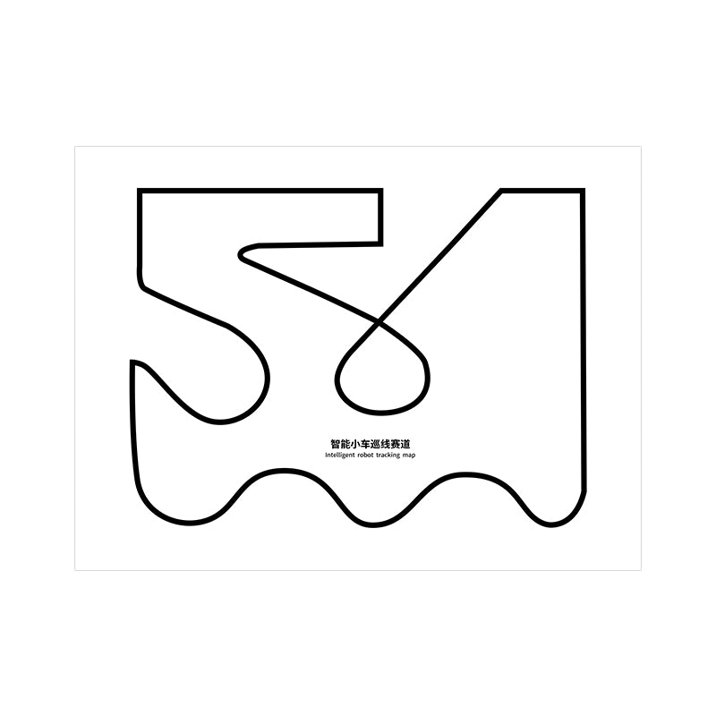 Yahboom Large size tracking map(2M * 1.5M)