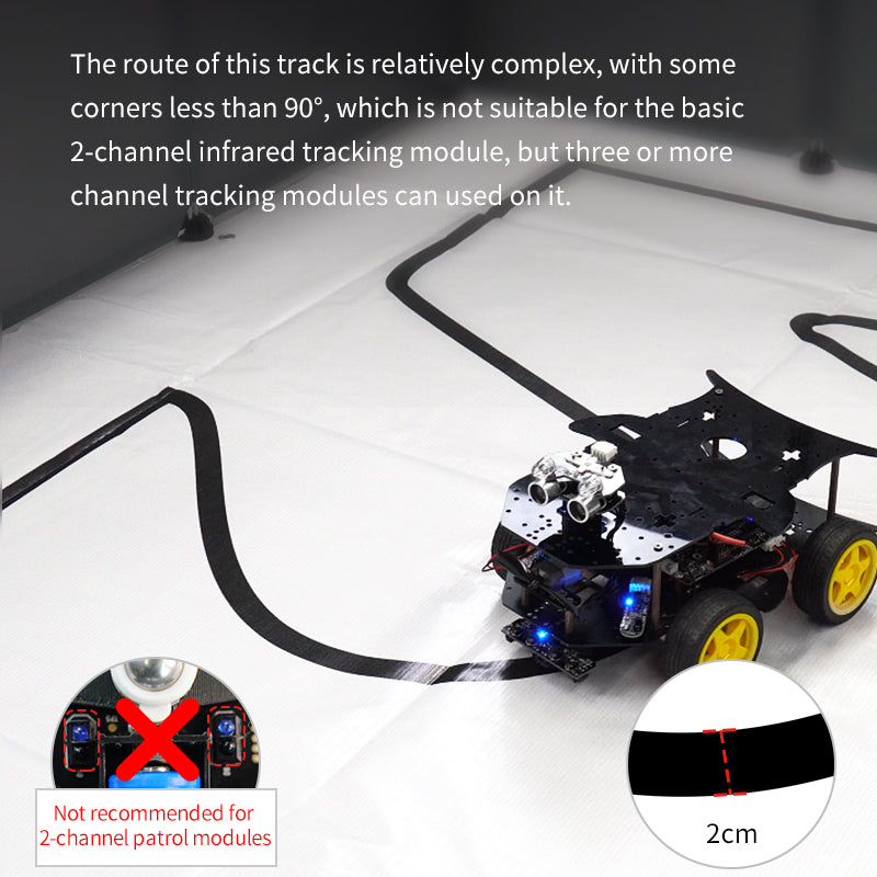 Yahboom Large size tracking map(2M * 1.5M)