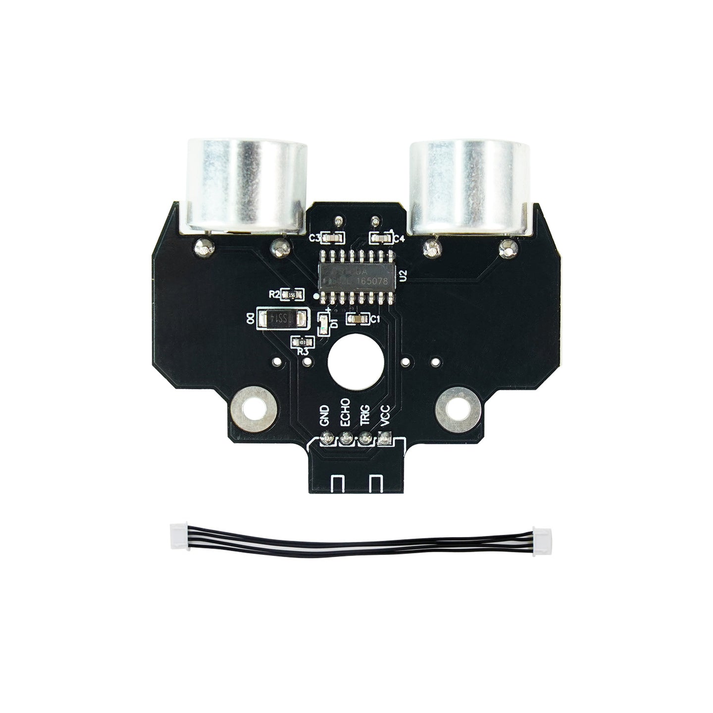 Module de distance de capteur à ultrasons horizontal Yahboom (port XH2.54-4 broches)